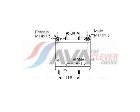 Oil Cooler, engine oil