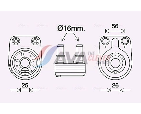 Oil Cooler, engine oil