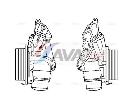 Oil Cooler, engine oil