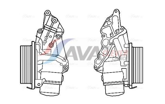 Oil Cooler, engine oil