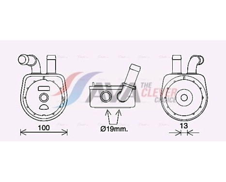 Oil Cooler, engine oil