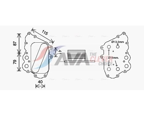 Oil Cooler, engine oil