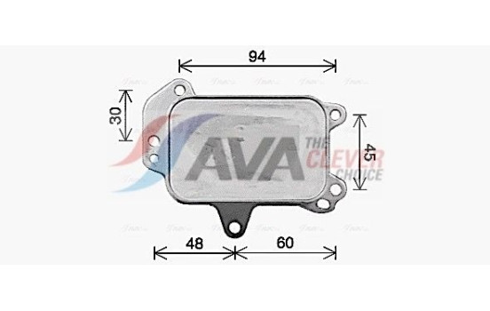 Oil Cooler, engine oil, Image 3