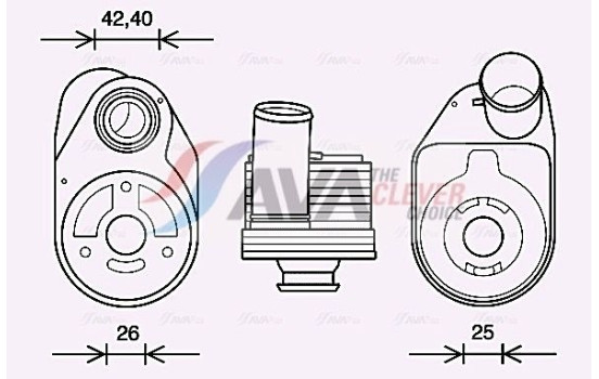 Oil Cooler, engine oil