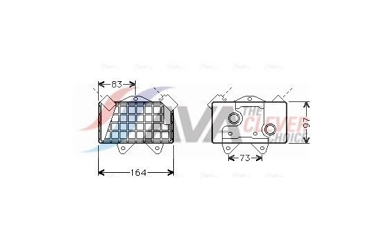 Oil Cooler, engine oil