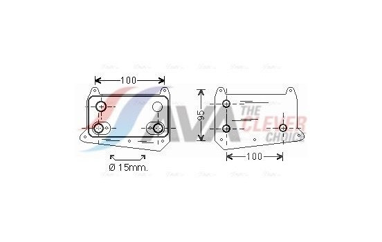 Oil Cooler, engine oil