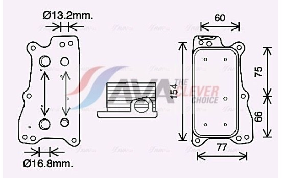 Oil Cooler, engine oil