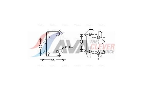Oil Cooler, engine oil