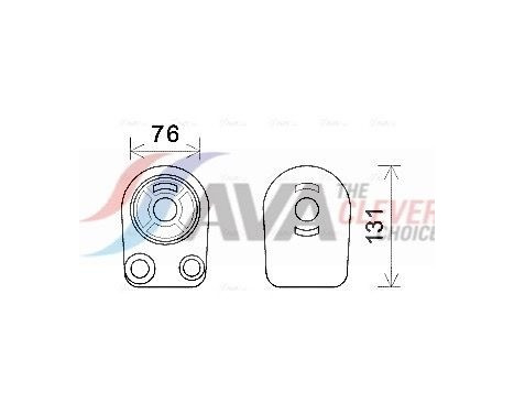 Oil Cooler, engine oil