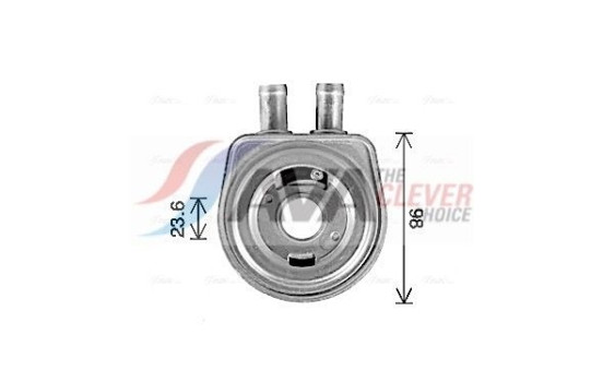 Oil Cooler, engine oil, Image 3