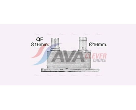 Oil Cooler, engine oil, Image 2
