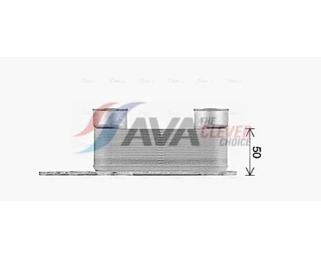 Oil Cooler, engine oil, Image 2