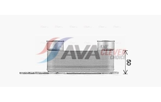 Oil Cooler, engine oil, Image 2