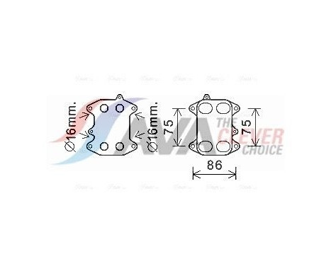Oil Cooler, engine oil