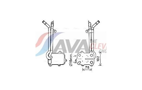 Oil Cooler, engine oil