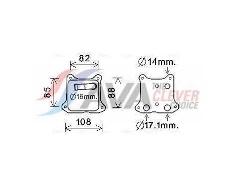 Oil Cooler, engine oil