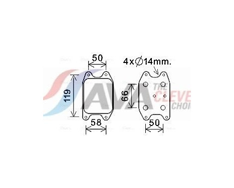 Oil Cooler, engine oil