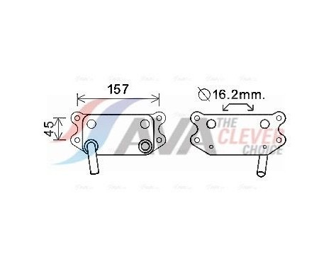 Oil Cooler, engine oil