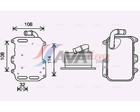 Oil Cooler, engine oil
