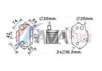 Oil Cooler, engine oil