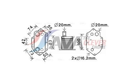 Oil Cooler, engine oil