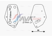 Oil Cooler, engine oil