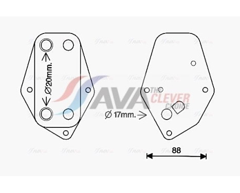 Oil Cooler, engine oil