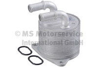 Oil cooler, engine oil