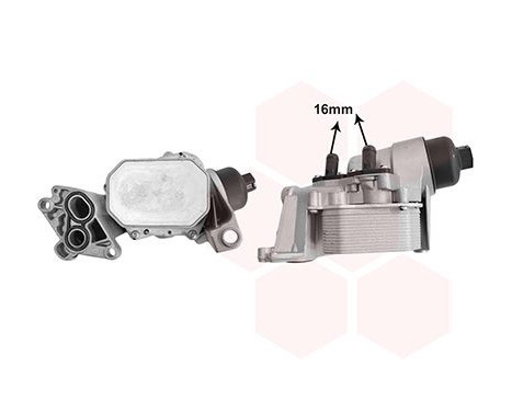 OIL COOLER FOR ENGINE 43013721 International Radiators