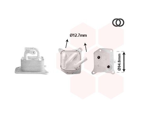OIL COOLER FOR ENGINE, Image 2