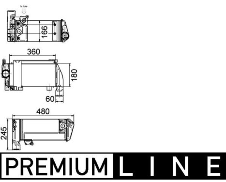 Oil Cooler, retarder BEHR *** PREMIUM LINE ***