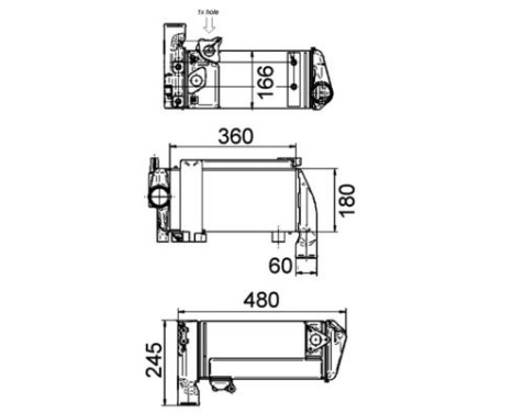 Oil Cooler, retarder BEHR *** PREMIUM LINE ***, Image 2