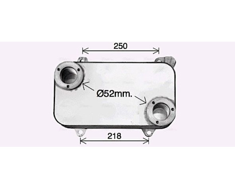 Oil cooler, retarder