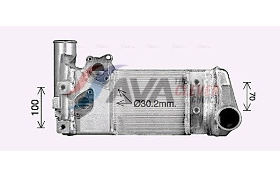 Oil cooler, retarder, Image 3
