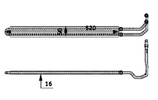 Oil Cooler, steering system BEHR *** PREMIUM LINE ***