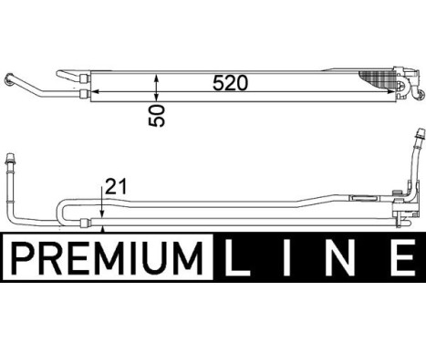 Oil Cooler, steering system BEHR *** PREMIUM LINE ***