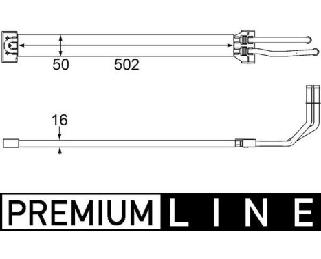 Oil Cooler, steering system BEHR *** PREMIUM LINE ***