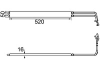 Oil cooler, steering