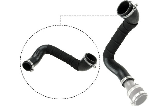 Charger Air Hose 09-0654 Gates