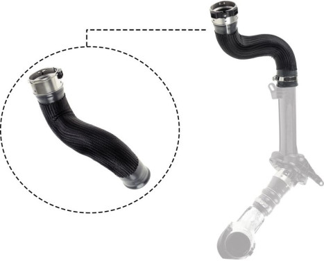Charger Air Hose 09-0945 Gates