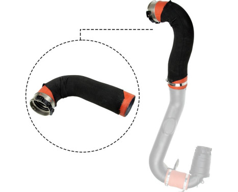Charger Air Hose 09-1304 Gates