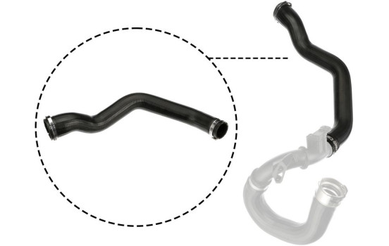 Charger Air Hose 09-1393 Gates, Image 2