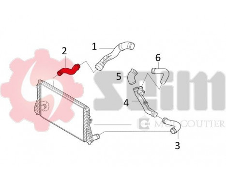Charger Air Hose, Image 4