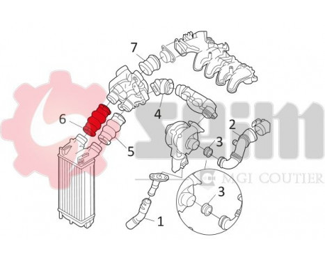 Charger Air Hose, Image 7