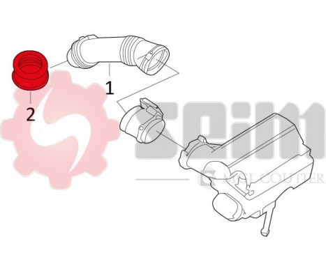 Charger Air Hose, Image 9