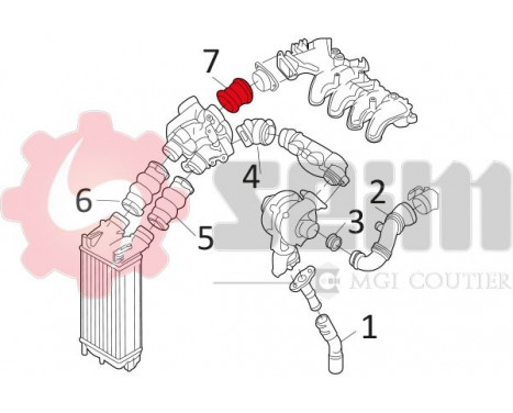 Charger Air Hose, Image 4
