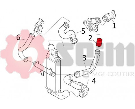 Charger Air Hose, Image 10