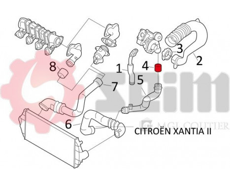 Charger Air Hose, Image 12