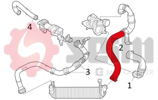 Charger Air Hose