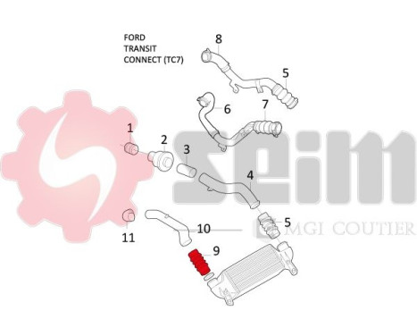 Charger Air Hose, Image 4